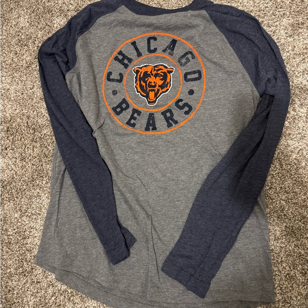NFL Team Apparel Gray and Navy Shirt